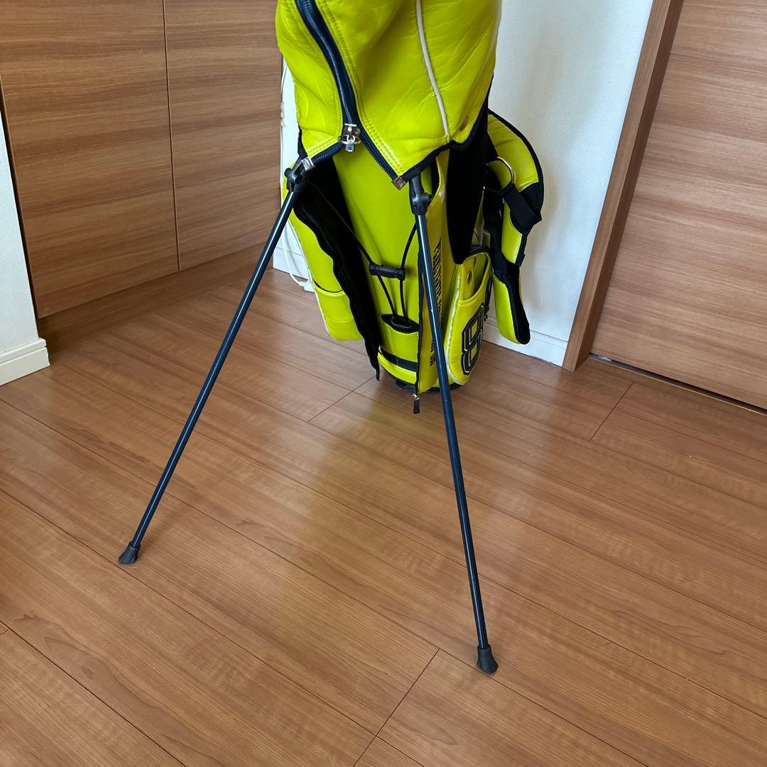 美品！PEARLY GATES ゴルフバッグ 89 イエロー