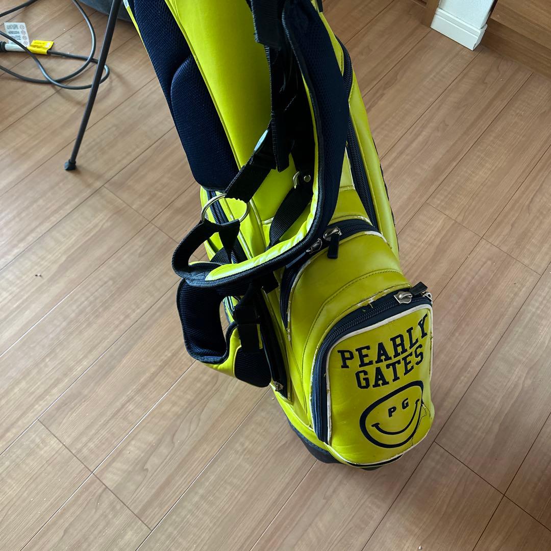 美品！PEARLY GATES ゴルフバッグ 89 イエロー