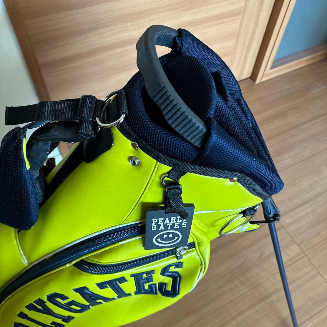 美品！PEARLY GATES ゴルフバッグ 89 イエロー