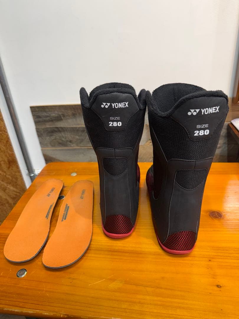 YONEXスノーボードBCセットaccublade ブーツ　バイン　スノーシュー