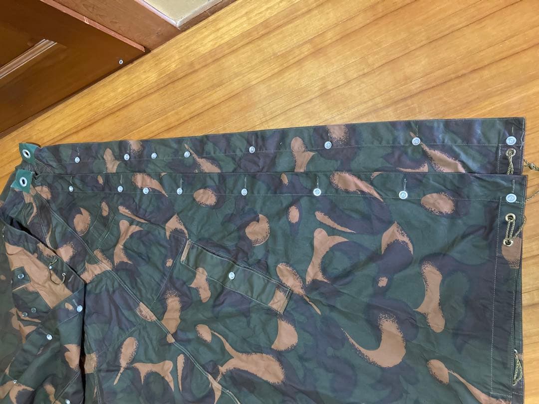 ❗️最終値下❗️ハンガリー軍幕 極美品 デッドストック ハリケーンカモ 2枚