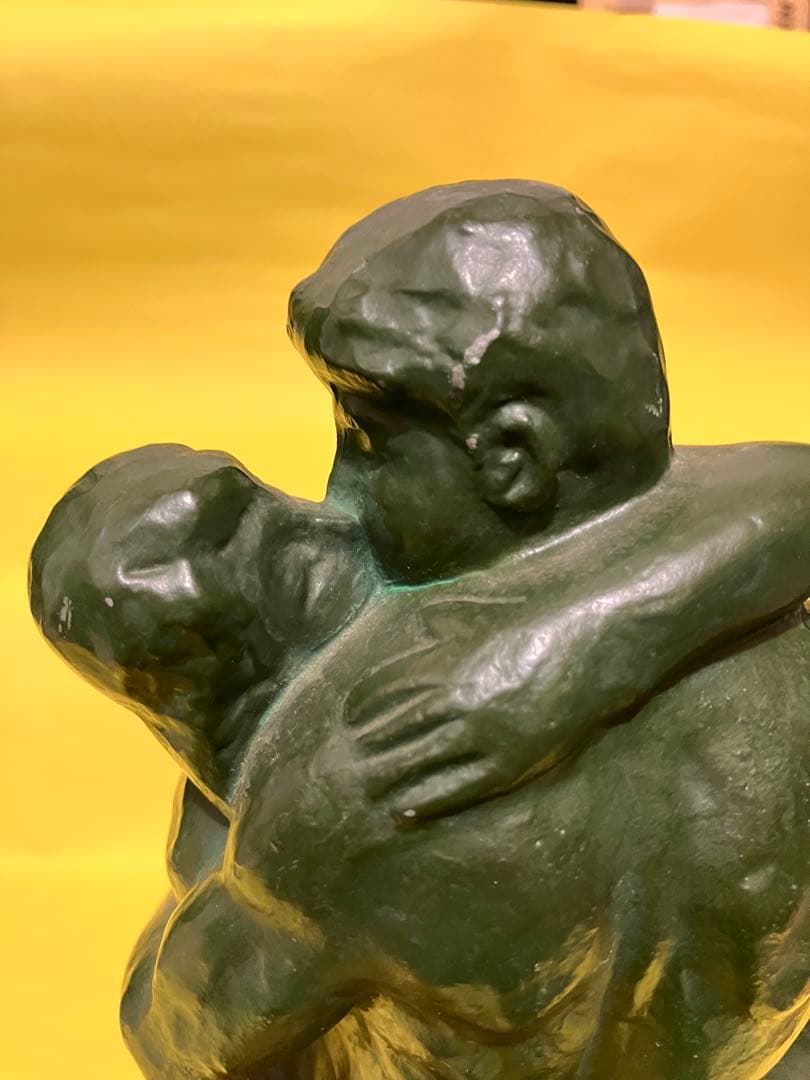 ロダン作　接吻　永遠の愛　ブロンズ