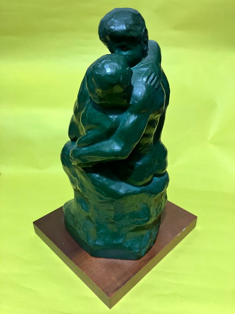 ロダン作　接吻　永遠の愛　ブロンズ