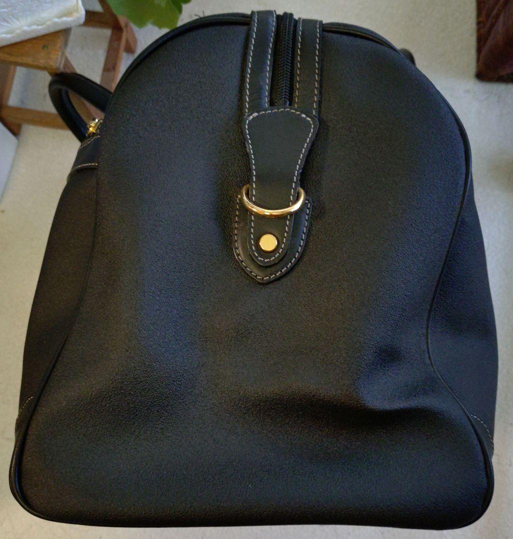 難あり　BURBERRY GOLF（バーバリーゴルフ）ボストンバッグ ブラック