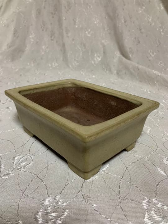 柴勝　盆栽鉢　長方