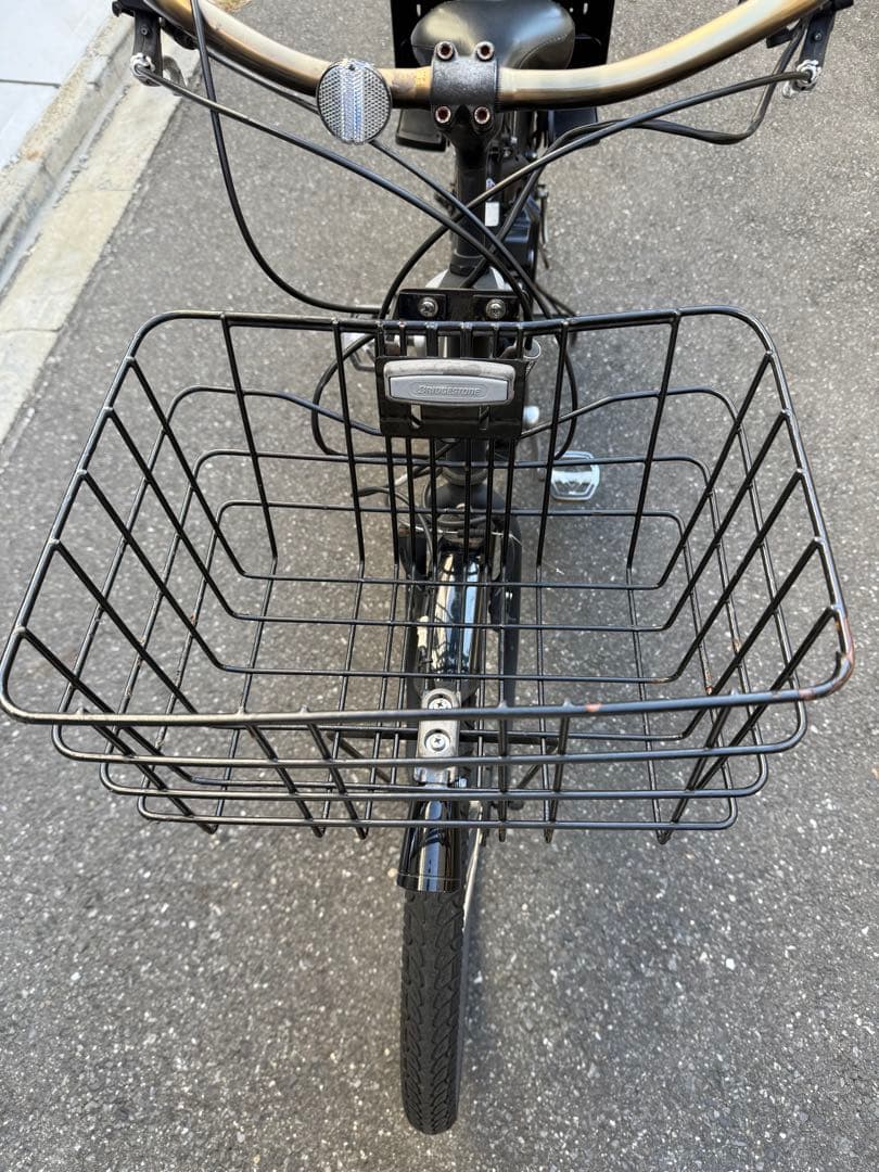 早い者勝ち　ブリヂストンハイディー電動アシスト自転車　チャイルドシート付き