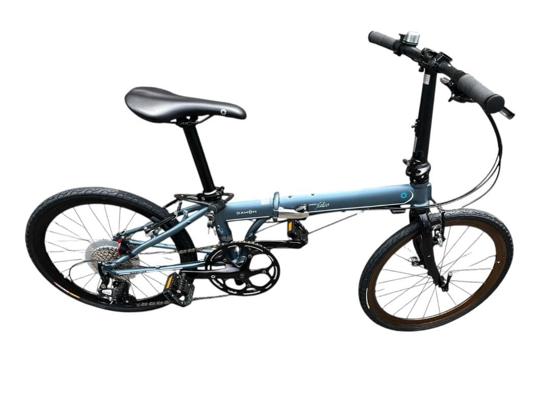 ダホン スピードファルコ 2024モデル ナイトスノー 折り畳み自転車 美品