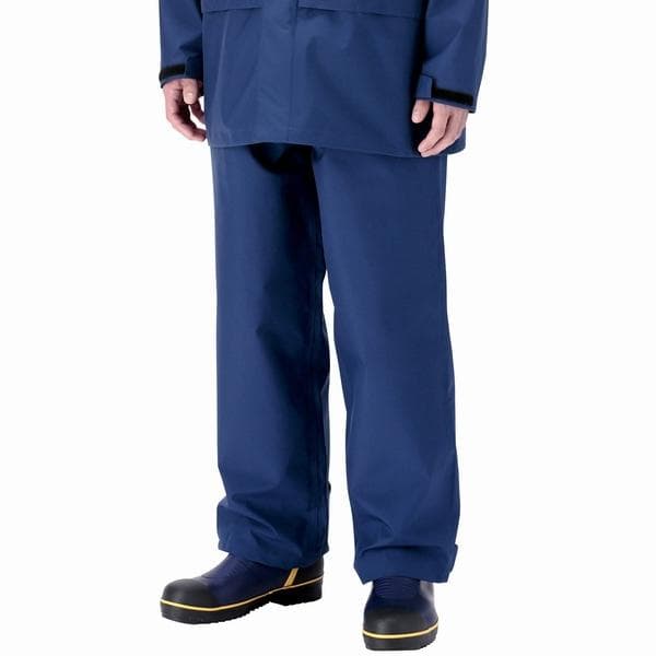 新品 最高級ゴアテックス 合羽 レインベルデ 下衣 ネイビー L　帯電防止仕様