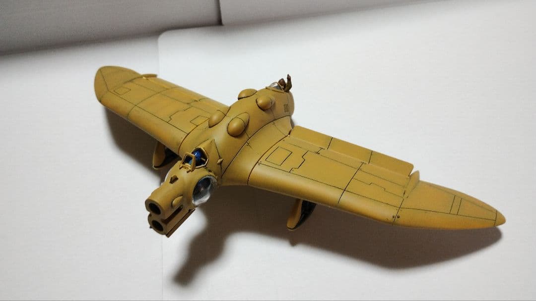 プラモデル完成機　1/72　風の谷のガンシップ(No.1)