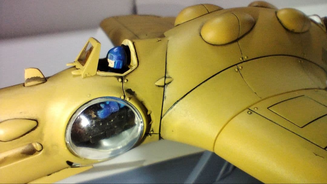 プラモデル完成機　1/72　風の谷のガンシップ(No.1)