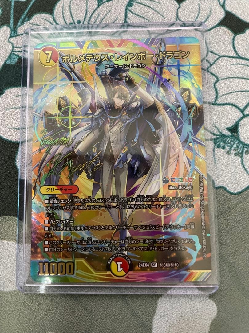 ボルメテウスレインボードラゴン　サインシークレット
