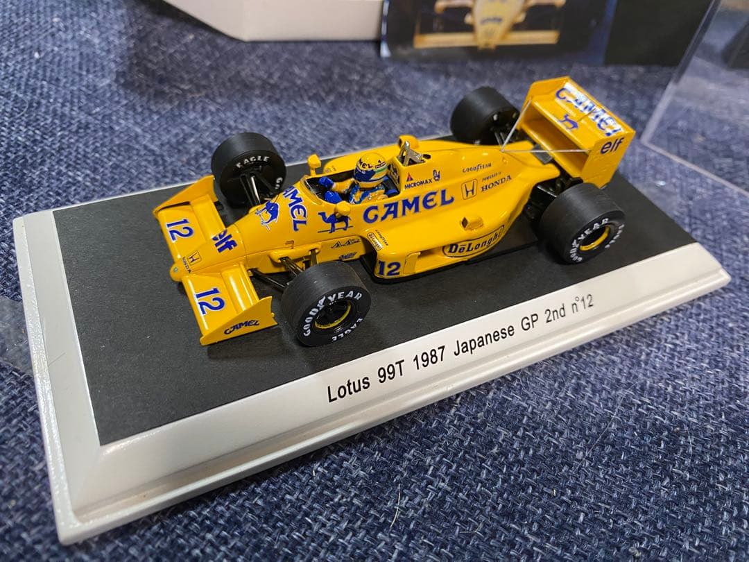 1/43 ロータスホンダ99T #12 日本GP 1987 アイルトンセナ付