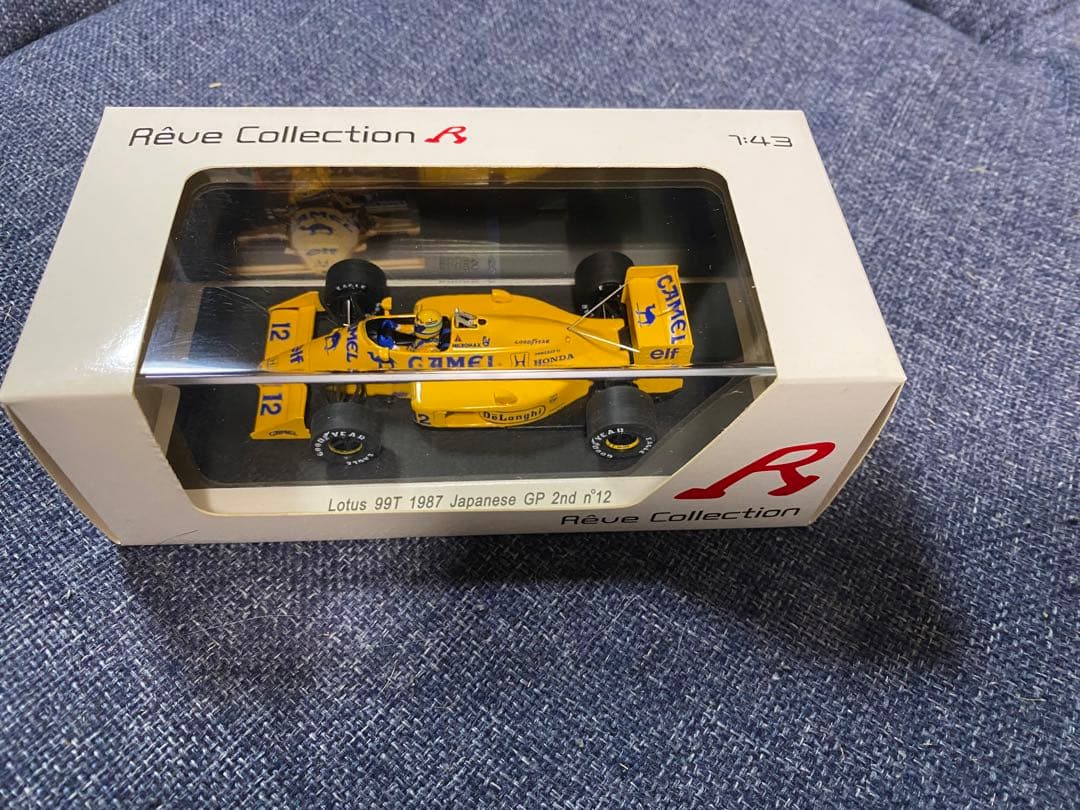 1/43 ロータスホンダ99T #12 日本GP 1987 アイルトンセナ付
