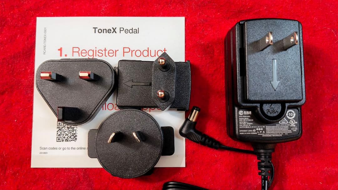 IK Multimdeia ToneX Pedal 登録解除済