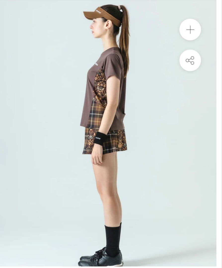 Admiral プリーツスカート ブラウン系