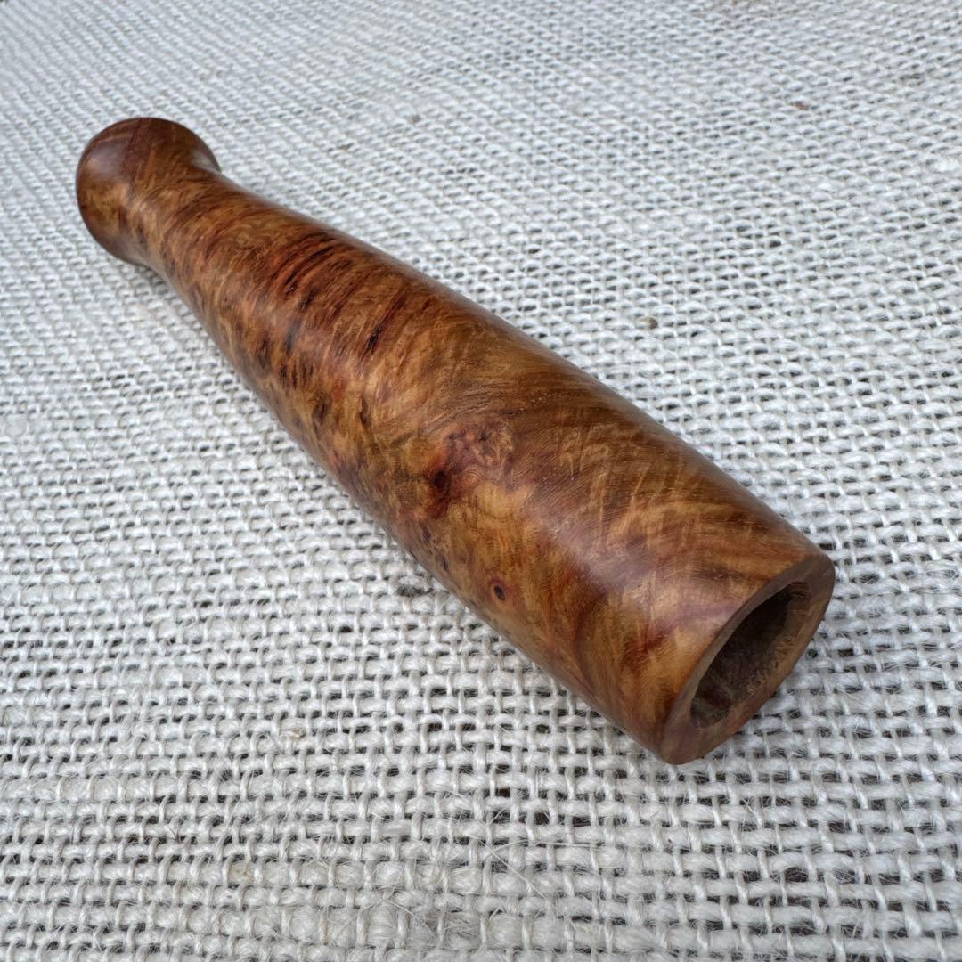 ウッドグリップ　花梨瘤　ブライトリバー リバーマスター　チャッカー