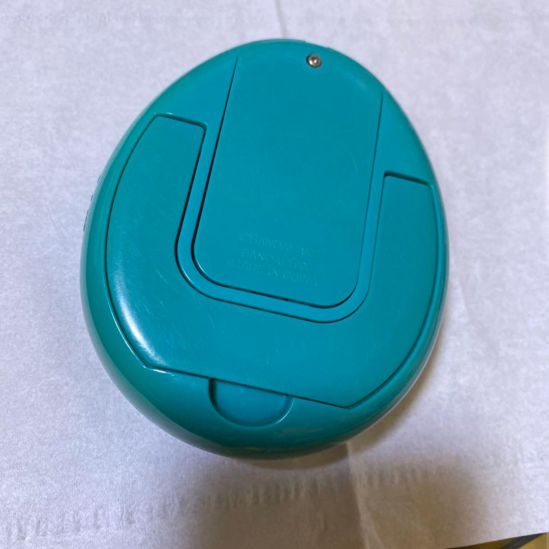 【ジャンク品】やさしいたまごっち　緑　グリーン　たまごっち　平成レトロ