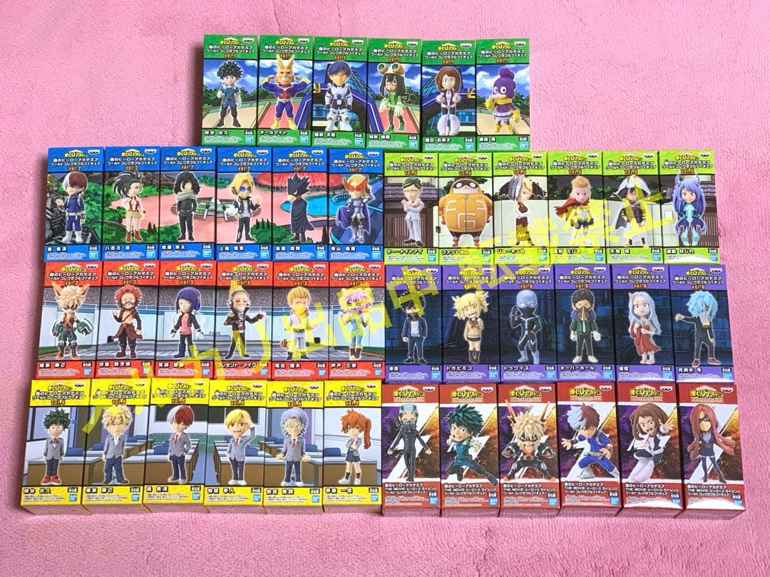 僕のヒーローアカデミアコレクタブル vol.1.2.3.4.5.6.劇場版 新品