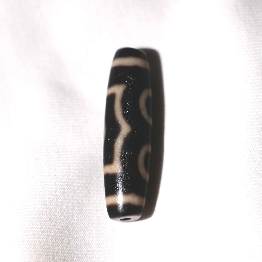 「値下げ」老天珠　三眼天珠 老天珠の馬蹄痕 老鉱瑪瑙 男女兼用