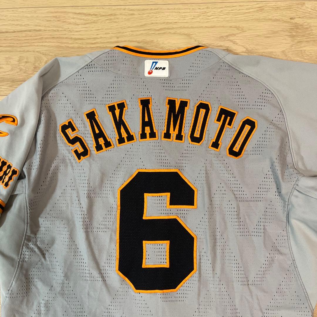 読売ジャイアンツ巨人　坂本勇人　ビジターユニフォーム　プロコレ