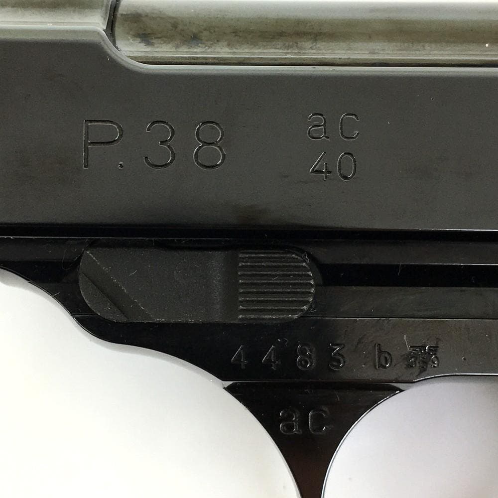 ◇マルゼン MARUZEN ワルサー P38 ブローバックシリーズ ガスガン