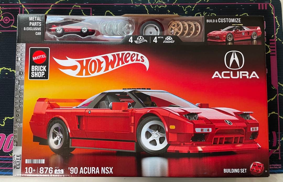 ドンキ限定 ブリックショップ ホットウィール 90 アキュラ NSX HONDA