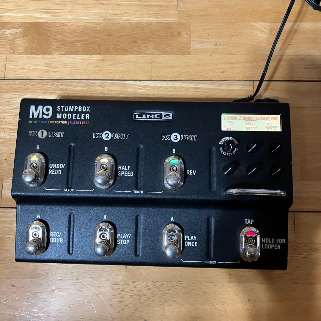 LINE6 M9 Stompbox Modeler アダプター付