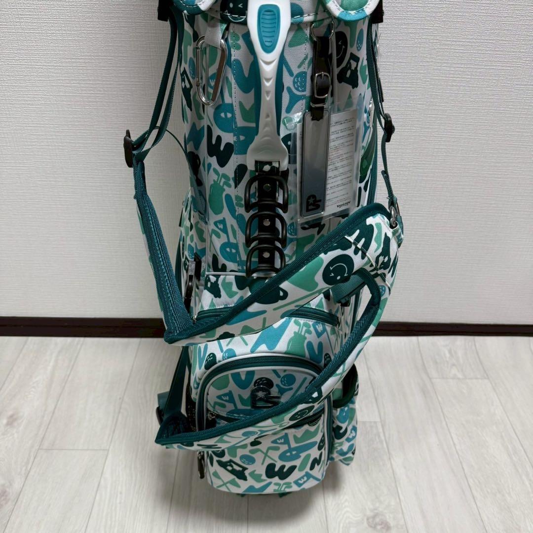 WINWIN GOLF ハッピーゴルフ スタンドキャディバッグ ミントグリーン
