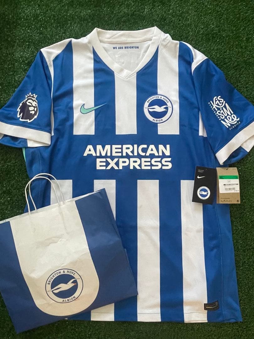 【正規品】定価27,940円　公式ブライトン　三笘薫 22番 XL ユニフォーム