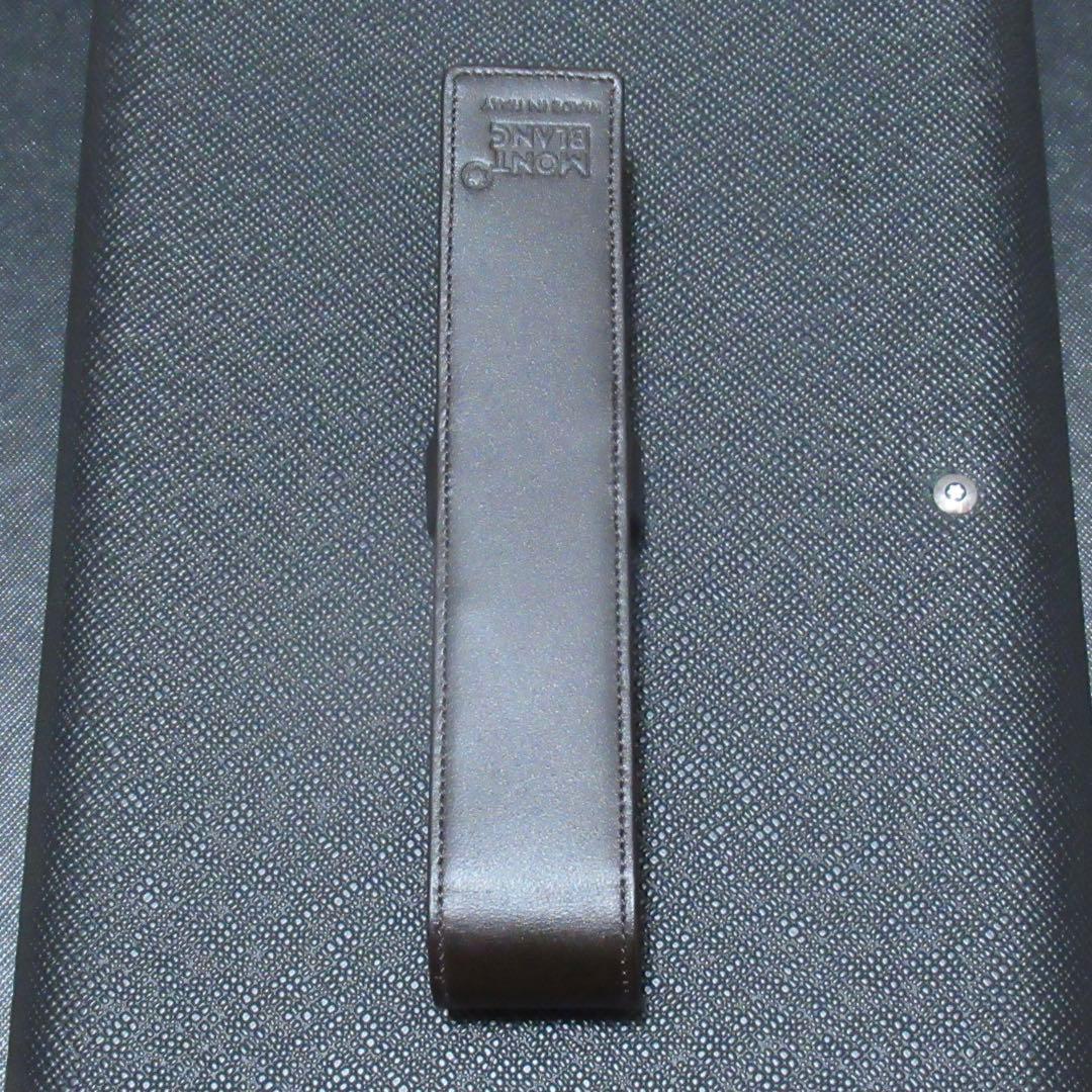 モンブラン ペンケース ペンポーチ ブラウン 1本用 114568