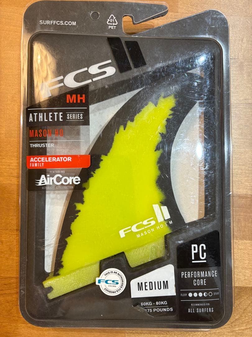 【美品】FCS II Mason Ho Medium Tri Fin