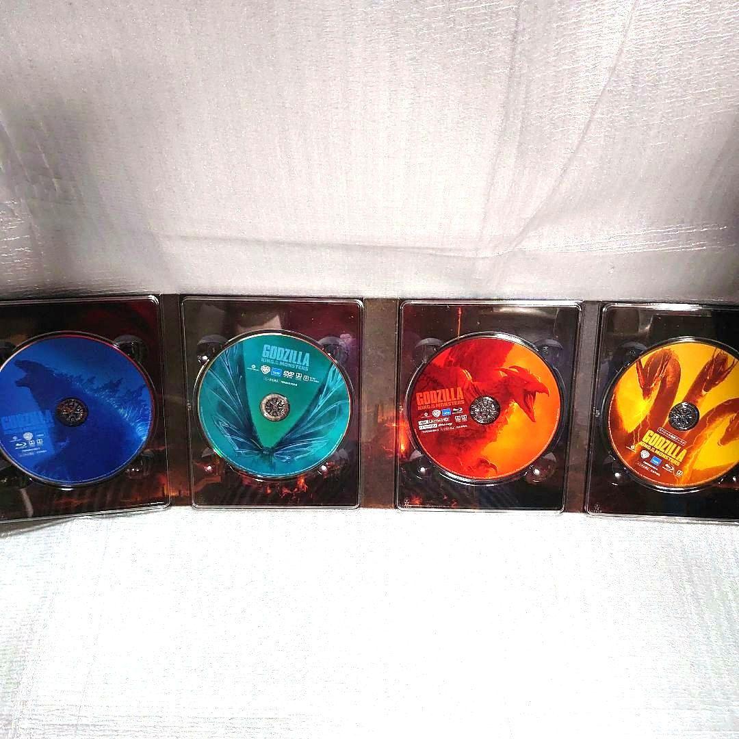 ゴジラ.キング オブ モンスターズ.DVD完全数量限定生産4枚組。