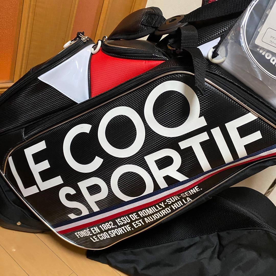 新品未使用　ルコック　le coq sportif スタンドキャディバッグ