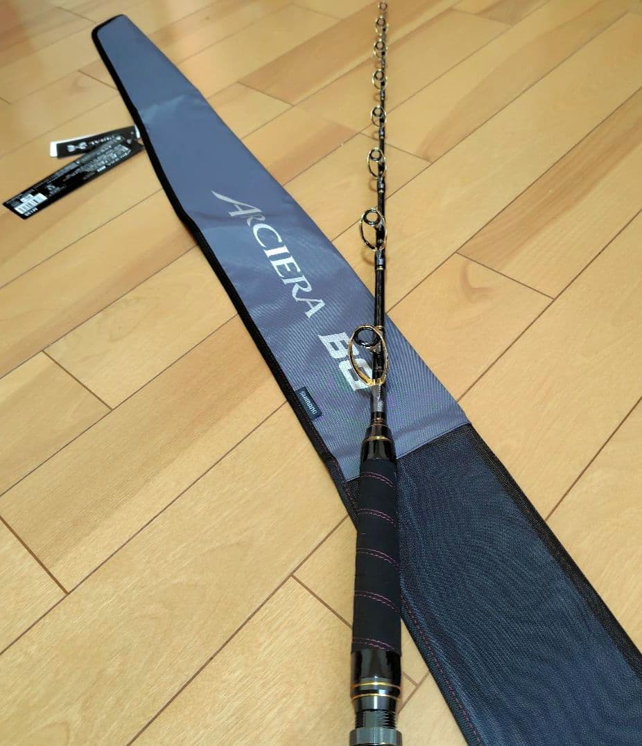 美品 シマノ アルシエラ BG M135 1ピース ロッド