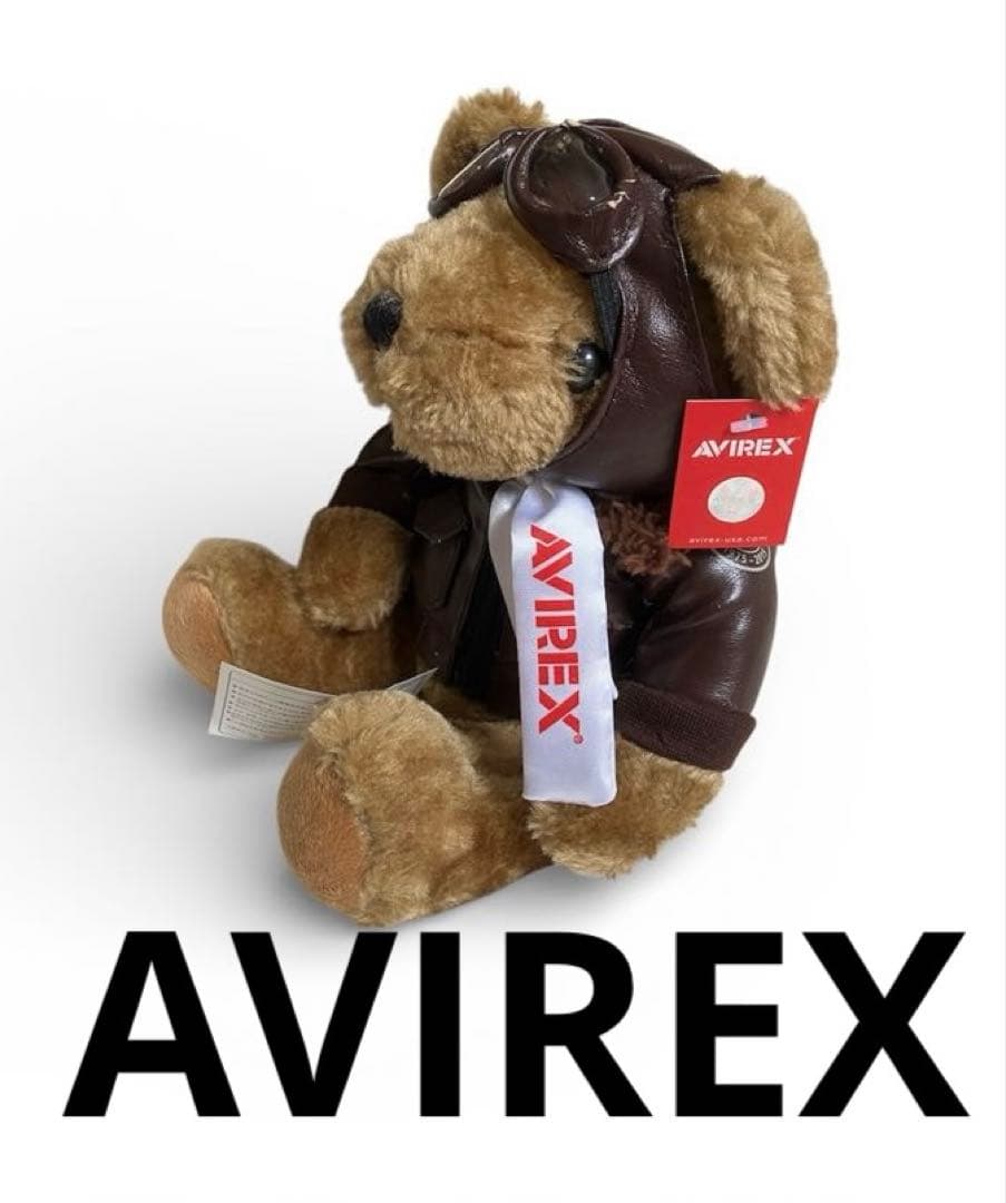 美品！AVIREX　クマのぬいぐるみ
