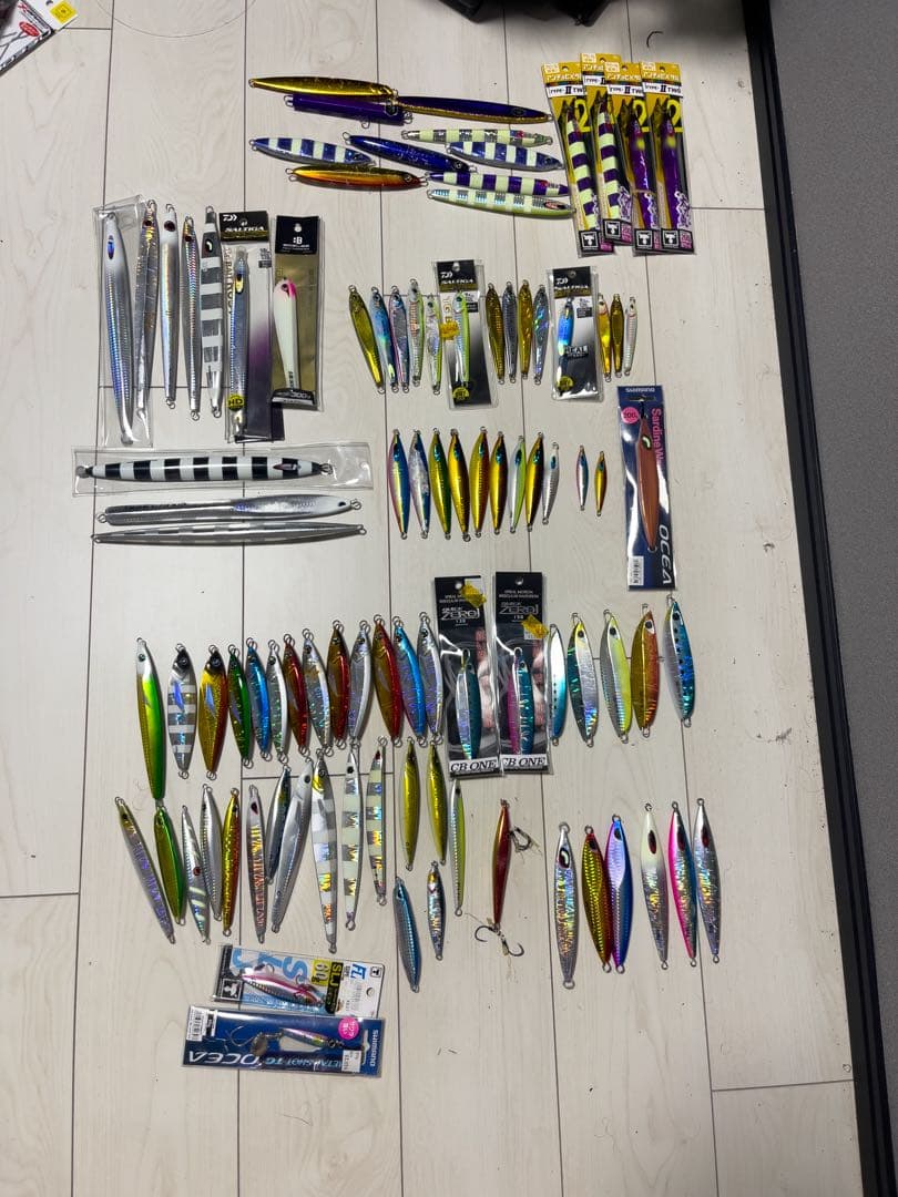 ジギング　タイラバ　タチジキ　トンジギ　アシストフック　引退　まとめ売り　破格