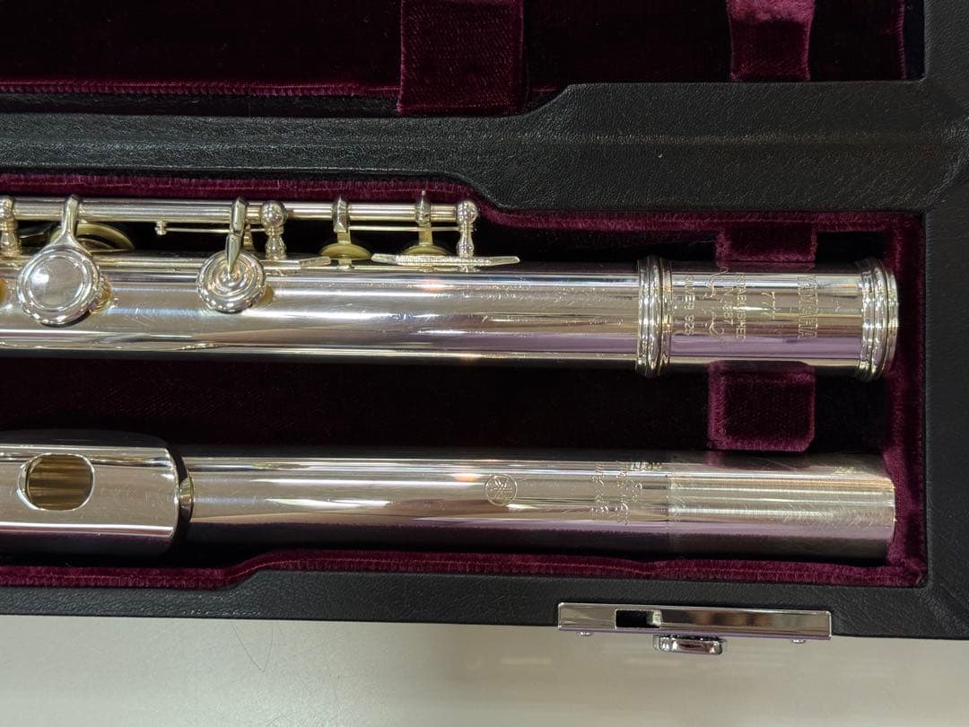YAMAHA フルート総銀製 YFL-777 H足部管付き