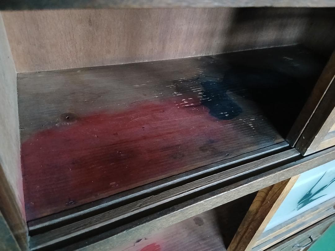 和箪笥　レトロ　食器棚　つばめ　家具