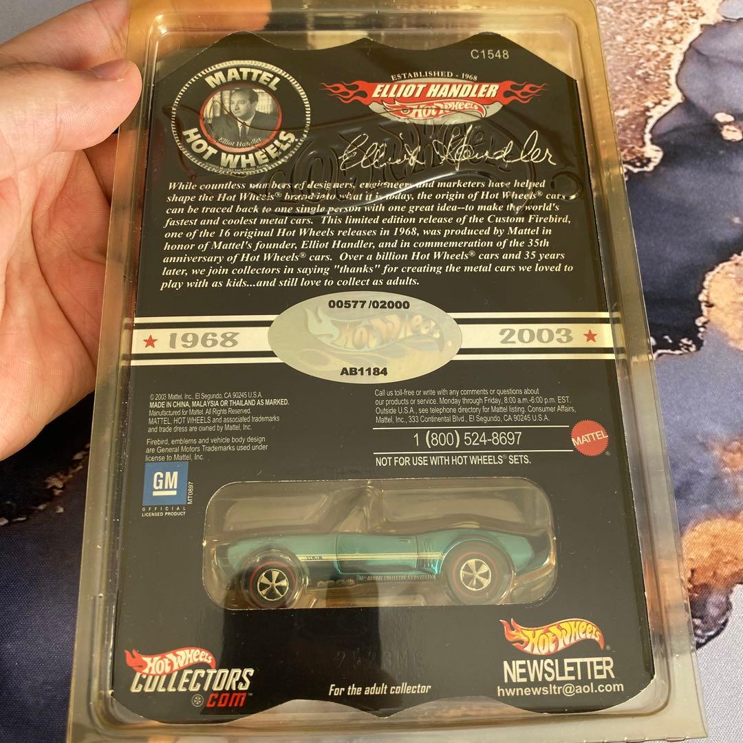 Hot Wheels Custom Firebird 35周年記念