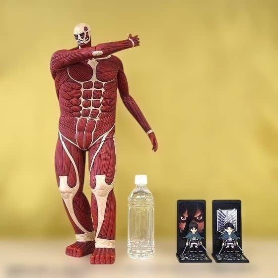 進撃の貯金　超大型貯金箱　激レア