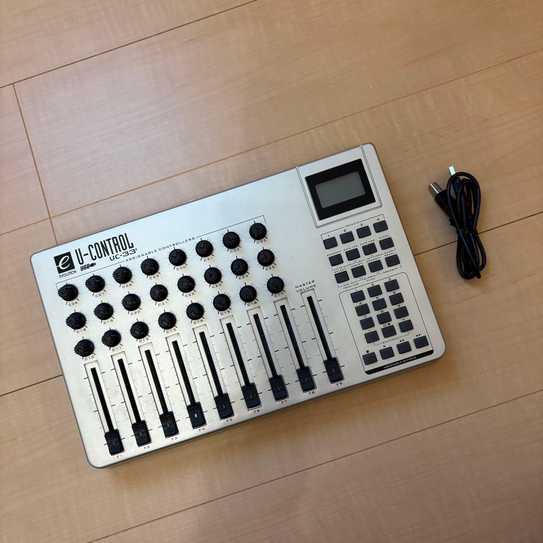 Evolution UC-33e MIDIコントローラー 動作品