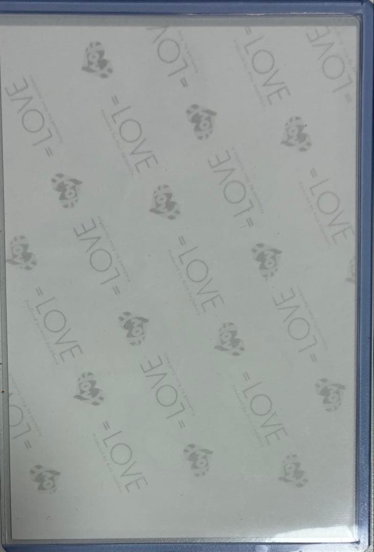 ＝LOVE 髙松瞳 ラブソングに襲われる 生写真 直筆