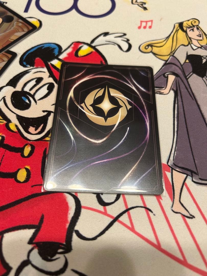 ディズニー ロルカナ 日本語版 ミッキーマウスプロモカード 4枚