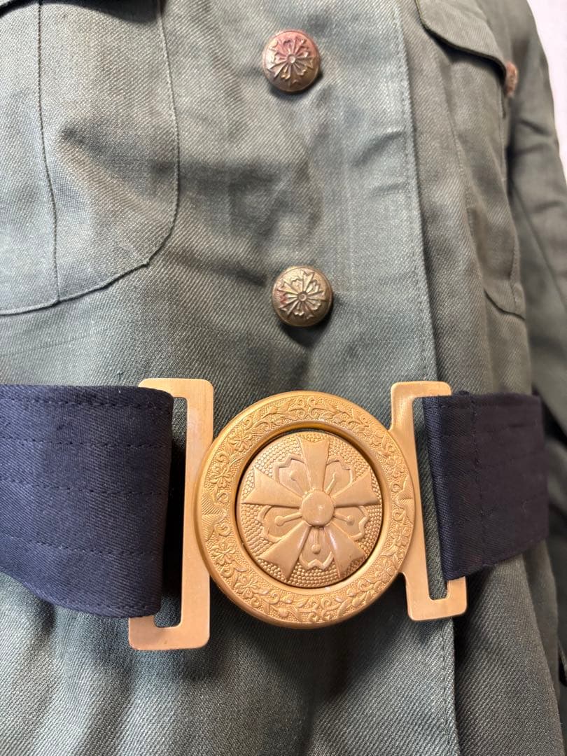 【金庫保管品】戦中　警防団制服上下　未使用品　JAPANVINTAGE