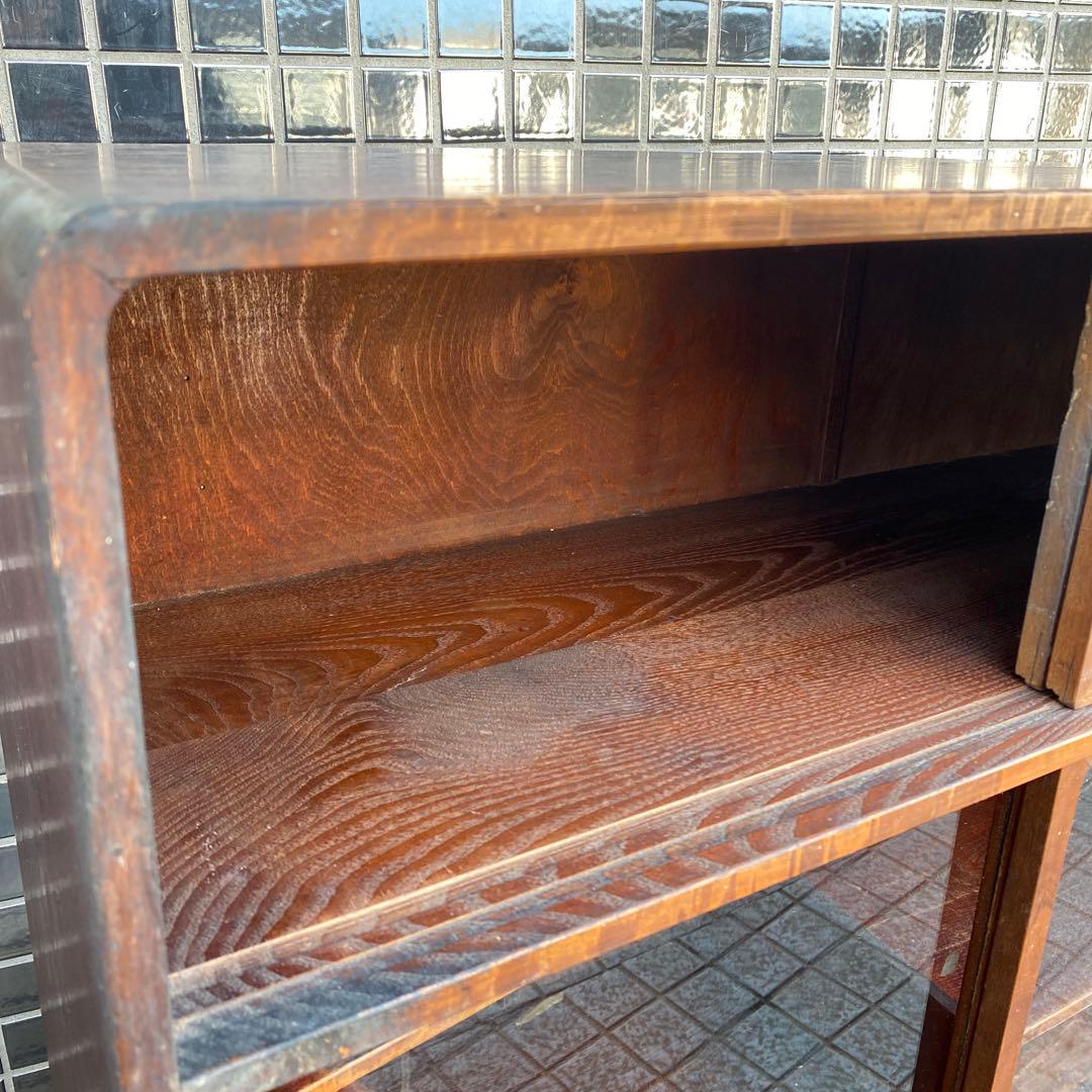 昭和初期 時代物 飾り棚 骨董品 古家具 古民家 下町 インテリア 木製