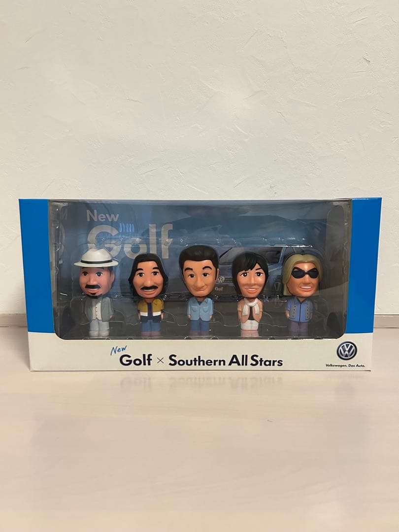 サザンオールスターズとVWGolf7のコラボ限定フィギュア