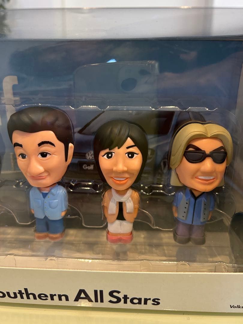 サザンオールスターズとVWGolf7のコラボ限定フィギュア