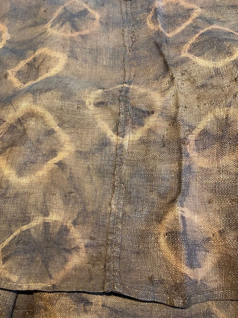 アンティーク　アフリカの布