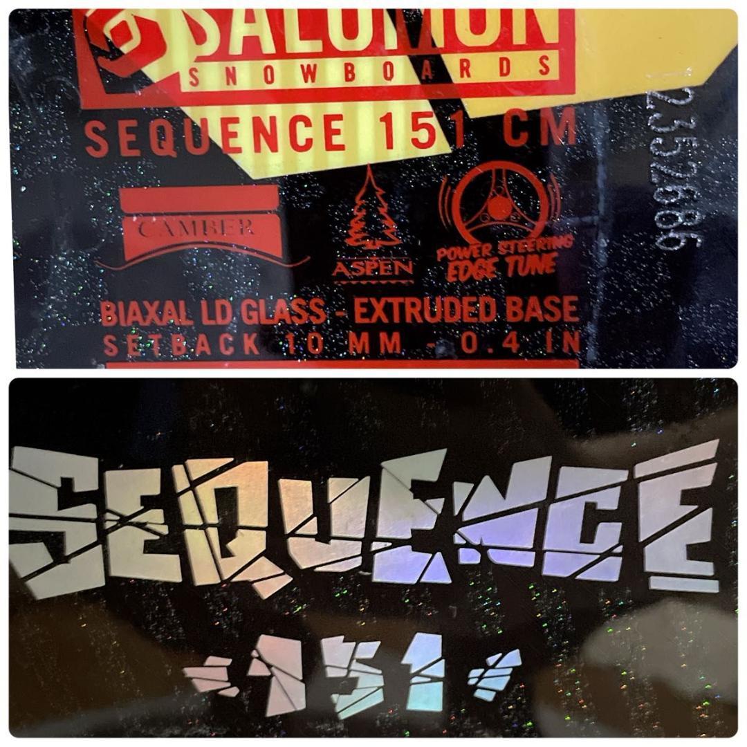 SALOMON SEQUENCE 151cm Rhythmバイン サロモン