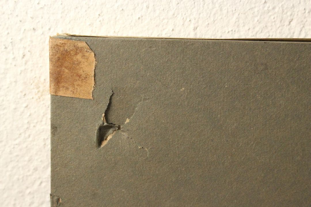 No4736 扁額装(枠無し) 西郷南浦　三字書　「事貴明」　紙本　送料無料